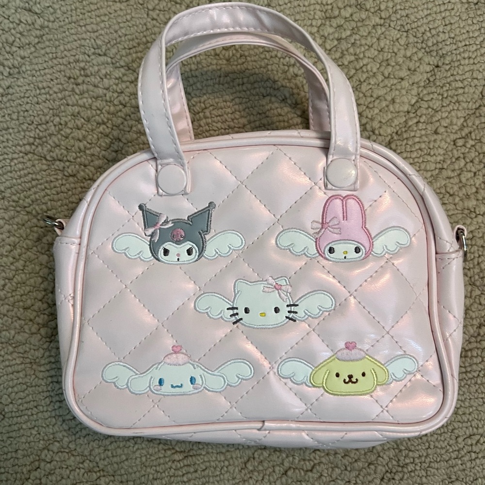 SANRIO clutch/crossbody.  EUC, used once, quilted bag.